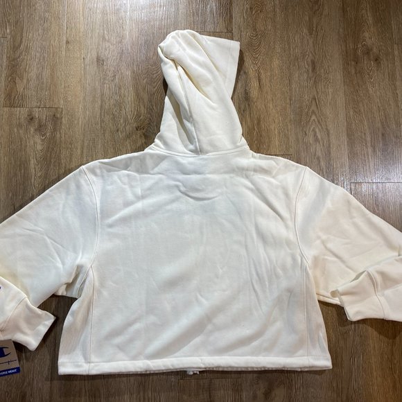 NWT Champion Cropped Hoodie Women's Sweatshirt - Picture 3 of 6
